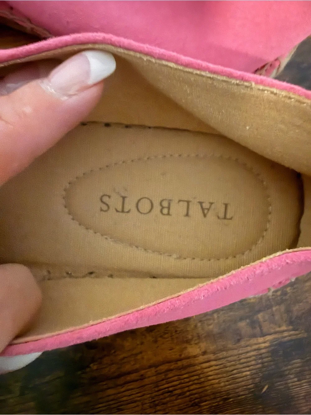 Talbots slingback espadrilles